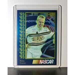Ricky Craven 1993 Maxx Premier Plus Racing #73 NASCAR Card J&J Racing